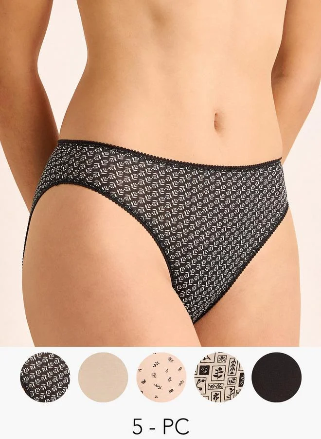 Splash FAV Set of 5 - Bikini Briefs with Assorted Design